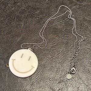 Vintage smiley face necklace